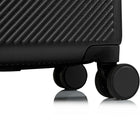 Champs Iconic II 20" Carry-on Luggage Case - Black-8 360-Degree Spinner Wheels
