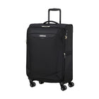 American Tourister SummerRide Expandable Spinner - Medium - Black-RightHeight pull handle offers incremental height adjustments for a highly customized fit