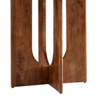Modway Rivian Round 48" Wood Dining Table - Walnut-8
