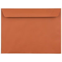 JAM Paper 9 x 12 Booklet Envelopes, Dark Orange, 100 Pack (61511366g)-Dark orange