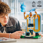 LEGO Editions Sports Soccer Legend - Lionel Messi-Create the Messi figure in his victory pose, or dribbling a ball across a field