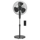 Ecohouzng Powerful Pedestal Fan with Remote – 16"-The 16" blade creates a wide, powerful breeze for large spaces