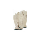 Zenith Safety Driver's Gloves, Small, Grain Cowhide Palm - 12 Pack-Inner Lining Unlined