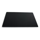 Viztex Tempered Glass Dry Erase Whiteboard - 30" x 40" - Jet Black-Dual Purpose Magnetic Tempered Glass Dry-Erase Board with durable writing surface will not stain or ghost under normal use. High-Power Magnet Required