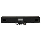 Edifier QS30 USB Powered BT Multimedia Soundbar with Enhanced Bass Integrated Mic and Dynamic Lighting Effects - Black-Playback control is easy with the top-mounted buttons