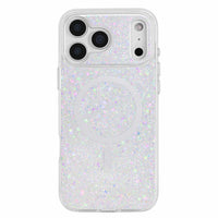 Kate Spade Protective Compatible with MagSafe Case for iPhone 17 Pro Max - Chunky Glitter Iridescent-Designed for Use avec Apple’s MagSafe Accessories