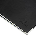 Bindertek 3-Ring 2-Inch Premium Ledger Binders for 11" x 17" Paper - Black-Ring Mechanism mounted to back cover for durability