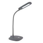 OttLite Flexible Soft Touch LED Desk Lamp - Clearsun - Dark Grey-Proprietary exclusive OttLite ClearSun LED - reduces eyestrain by 51%