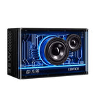 Edifier QD35 Tabletop Bluetooth Splendid Light Effect Speaker - Black-Various preset light effects are available for your choice. You can also customize your own light effects with the Edifier Connect app. Light up your table, and light up your mood