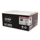 DuraPlus Can Liner - LLDPE - 35" x 50" - X Strong - Black - 100 Pack-Strength: X-Strong