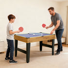 Soozier 13-in-1 Multi Game Table-Foot pads to reduce slip and protect the floor