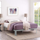 Modway Corinne Full Bed Frame - Grey-Sturdy Powder Coated Steel Frame