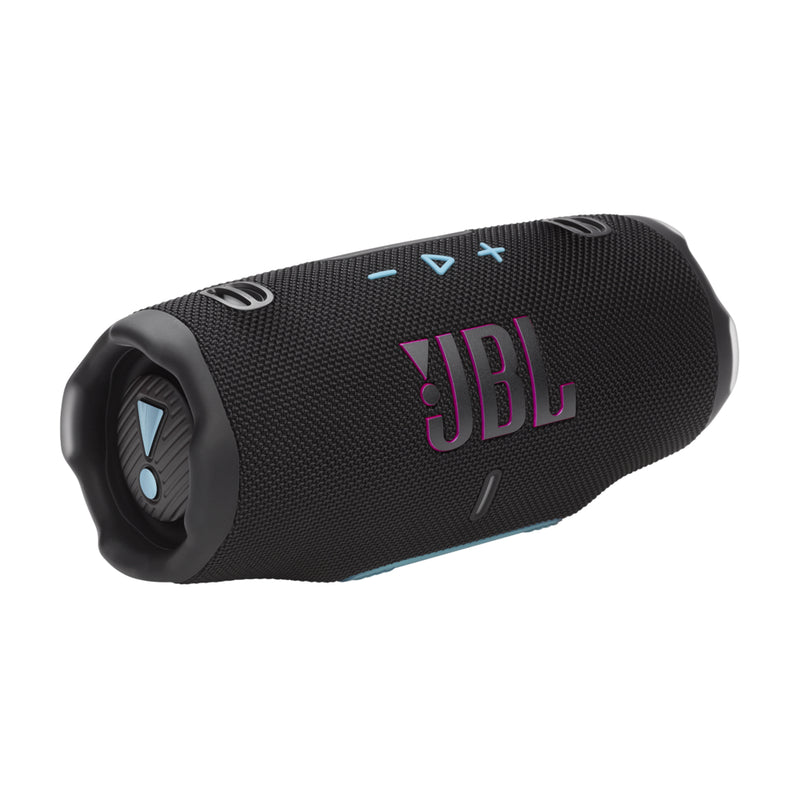 JBL Charge 6 Portable Bluetooth Speaker - Black/Orange | staples.ca