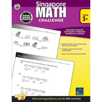 eBook: Frank Schaffer 704280-EB Singapore Math Challenge - Grade 3 - 5-You will receive two emails: one confirming your entire order, and one with a "Download Software" buttonYou can download immediately or return to your email to download later