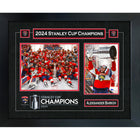 Florida Panthers Double Photo Frame 2024 Stanley Cup Collage - Framed Print - 22" x 18"-Premium virtual frames