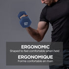 PurAthletics Dumbbell - 20 lbs.-Durable Vinyl Covered