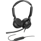 Yealink UH42 Headset - For Phone & Computer - Microsoft Teams - Black-Headset cable length: 0.65 m (from headset to call control unit)