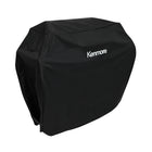 Kenmore 56" Gas Grill Cover - Black-Handles allow for easy fitting and removal.