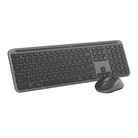 Logitech MK955 Signature Slim Wireless Keyboard and Mouse Combo - Graphite -Type and Click Across Your Personal and Work Computers: Move seamlessly between your home desktop and your work laptop with this wireless and quiet keyboard and mouse combo