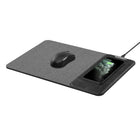 General Supply Goods + Co 10W Rolled Up Mouse Pad Wireless Charger - Charcoal-Output Power: 5W/7.5W/10W