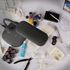 OttLite Flexible Soft Touch LED Desk Lamp - Clearsun - Dark Grey-Height adjusts from 8 to 18 inches