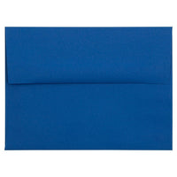 JAM Paper A6 Invitation Envelopes - 4.75 x 6.5 - Presidential Blue - 50 Pack-These envelopes are perfect to use for sending invitations, greeting cards, RSVP's, thank you cards, gifts for birthdays, graduations, holidays and more