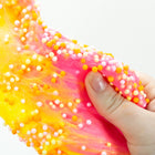 Slimygloop Neon Butter Twist Slime - Pink Lemonade-Playing with slime is a great way to keep your hands busy and your mind calm — it’s the perfect portable fidget toy you can keep on your desk, in a bag, or bring in the car!