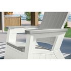 Suncast Adirondack Chair with Storage - Dove Grey/Ice Cube-Unique 8.5 gallons of storage in seat design.