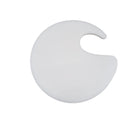 Plata Import Tommy 21.5"W Round Side Table - White-Table top finish in color white with 20" diameter