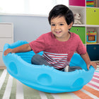 Simplay3 Rock Around Wobble Disk-Molded-in safety ring limits range of rocking and prevents tipping over