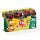 Crayola Crayons, 96 Count-With a strong and sturdy construction, these crayons are double wrapped and built to withstand rough handling and resist breakage, ensuring they last through countless colouring adventures