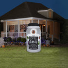 GEMMY Airblown Inflatable Halloween Flashing Evil Eye Jar - 66"-Includes stakes and tethers