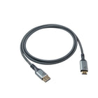 BlueDiamond Pro Display Port 1.4 to HDMI 2.1 UHD 8K Cable - 10ft - Grey-High Dynamic Range (HDR): Compatible with all HDR devices and displays to support the most advanced contrast optimization.
