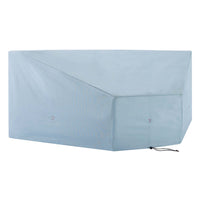 Modway Conway Outdoor Patio Furniture Cover - 46.5" L x 27.5" H x 46.5" D - Grey-Conway Outdoor Patio Furniture Cover