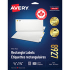 Avery Easy Peel Laser/Inkjet Addressing Labels - 1-3/4" x 1/2" - White - 800 Pack (8927)-Permanent Label