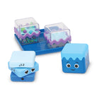 Learning Resources-2 Cool Down Cubes Sensory Fidget Set - 2 Sets-Built-In Storage: This toddler fidget toy's cubes fits include the included tray for on-the-go play or easy clean-up!