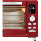 Salton NuRetro Digital Air Fryer Toaster Oven - Space Cherry-12 one-touch presets: toast, bagel, pizza, air fry, cookies, and more—quick and easy cooking with the press of a button.