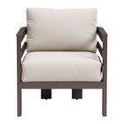 Zuo Bal Harbor ArmChair - White-Removable and washable cushion cover