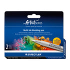 Staedtler Multi Ink Blending Pen - 2 Pack-Low-odour water-based blender