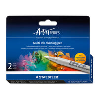 Staedtler Multi Ink Blending Pen - 2 Pack-Low-odour water-based blender