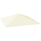 Outsunny 10' L x 10' W Gazebo Replacement Canopy Cover with Drain HolesTop Cover - Cream White-ONLY fits 10' x 10' (3 x 3 m) gazebos, Outsunny 01-0867 series. Please look carefully at the product dimensional image and measure your gazebo frame to ensure a good fit