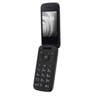 TCL Flip - 8GB - Black - Bell and Virgin Plus-Reliable performance powered by quad-core processor, 4G LTE, and essential apps