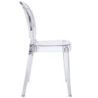 Modway Entreat Dining Side Chair - Clear-Fully stackable