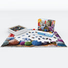 Eurographics Knittin Kittens Puzzle - 500 Pieces-European blue board