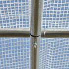 Outsunny Walk-in Tunnel Greenhouse PE Cover - 10' x 6.6' x 6.6' - Ideal for growing tropical plants, vegetables, fruit, flowers and more  
 