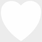 JAM Paper Outdoor Weatherproof Labels - Heart Shaped - 1 1/8 x 1 1/8 - White - 125 Labels/Roll-Size: Heart ( 1 1/8 x 1 1/8 Inches ) | Printer friendly labels are easy to create and customize.