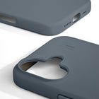 Ideal of Sweden Silicone MagSafe Case for iPhone 17 - Midnight Blue-This product has been independently drop tested by an internationally accredited laboratory.