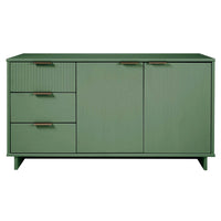 Manhattan Comfort Granville 55.04" Modern Sideboard - Sage Green-Modern- Contemporary with a taste of Glam - Sideboard for Dining Room and Living Room Use