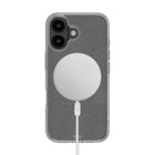 Blu Element DropZone Rugged Compatible with MagSafe Case for iPhone 17 - Clear Glitter-Transparent slim design