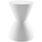 Modway Haste Backless Stool - White-Sturdy Polypropylene Plastic